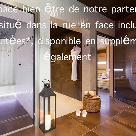 Garden Spa-hyper Centre Avec Cour-calme-sauna-hamam